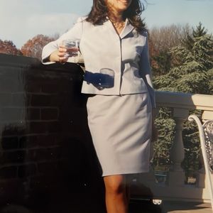 Gorgeous vintage grey suit